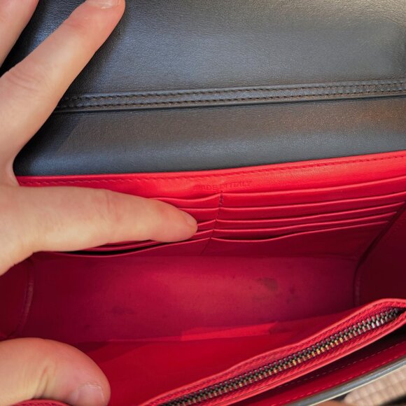 Christian Louboutin Black Leather Embellished Paloma Shoulder Bag - Picture 15 of 16